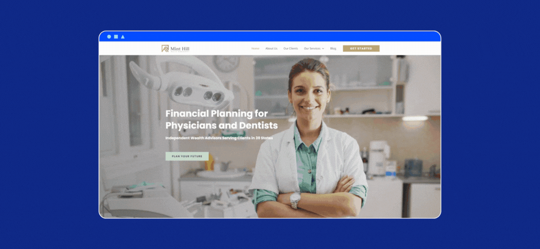 Websites for Financial Advisors: What’s Working in 2024 | Indigo Marketing Agency | Indigo Marketing Agency