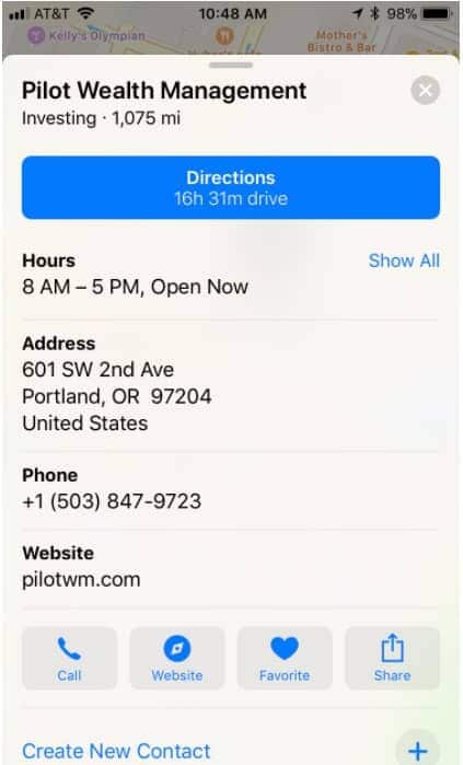 Business on Maps