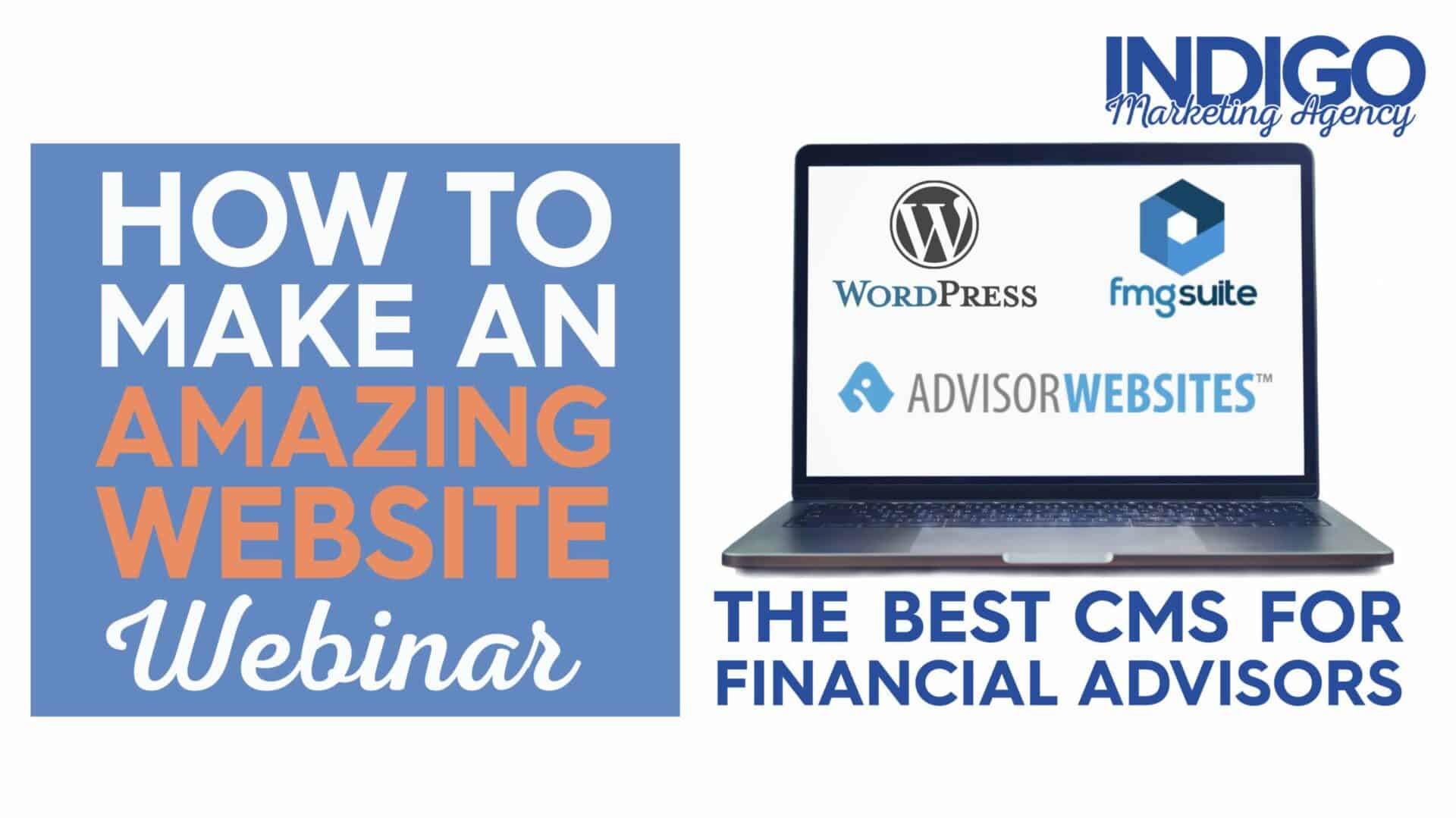 How to make a business website for Financial Advisors