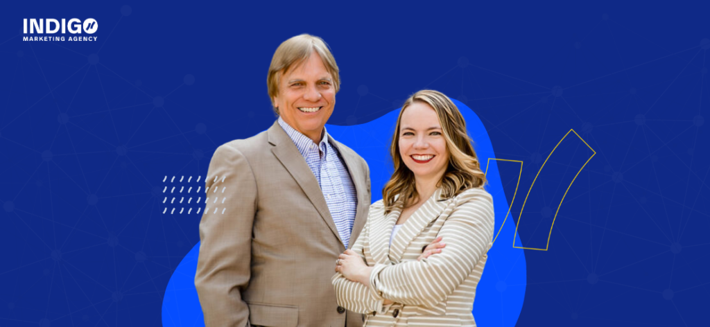 Advisor Spotlight: Bill & Anastasia Taber | Indigo Marketing Agency Advisor Spotlight Bill and Anastasia Taber