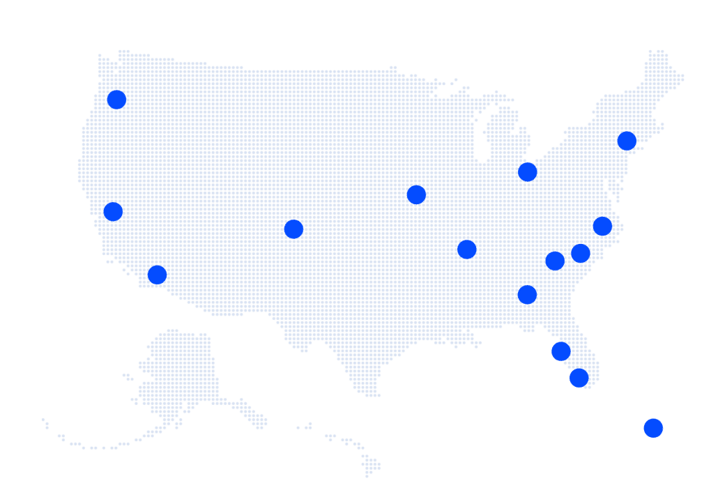 Indigo Marketing Team Map