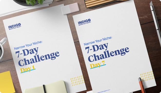 7-Day "Narrow Your Niche" Challenge for Financial Advisors! | Indigo Marketing Agency | Indigo Marketing Agency