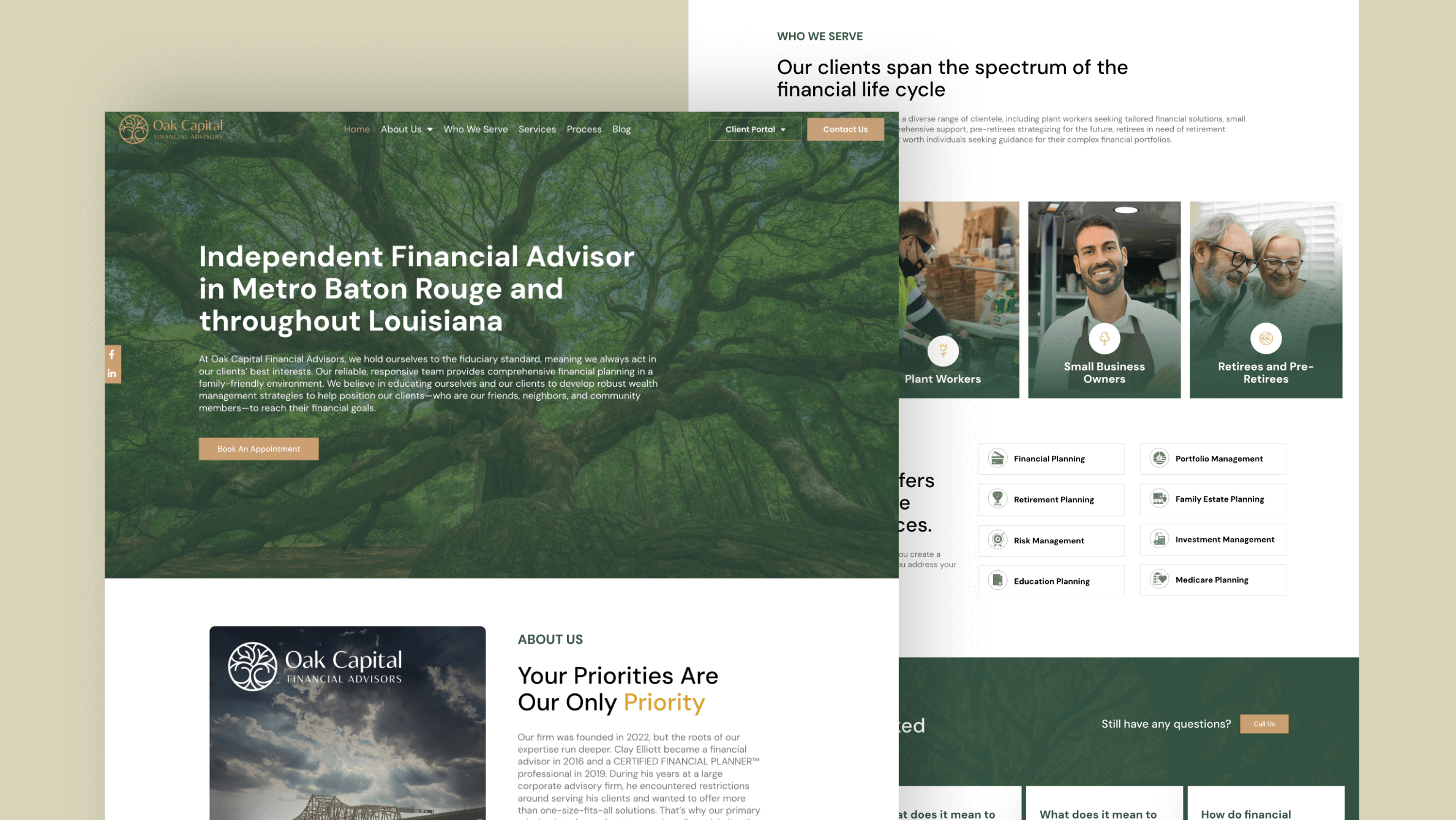 New Website for Oak Capital