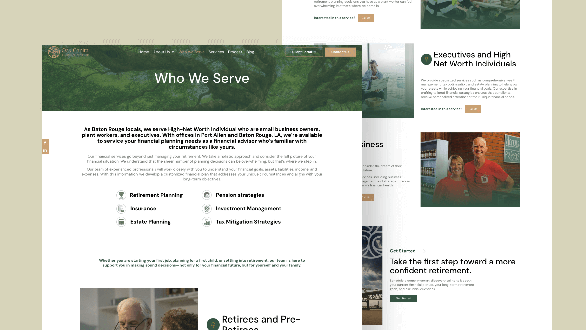 New Website for Oak Capital