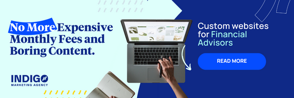 Custom websites for financial advisors